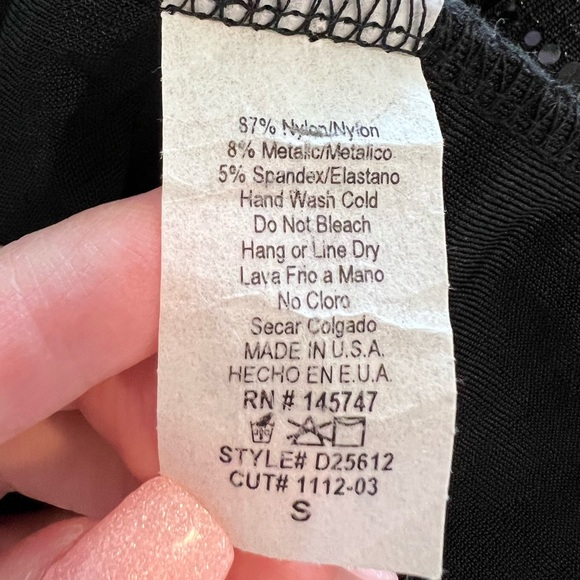 🖤Sparkle Slit Dress - Picture 7 of 8